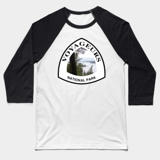 Voyageurs National Park shield Baseball T-Shirt